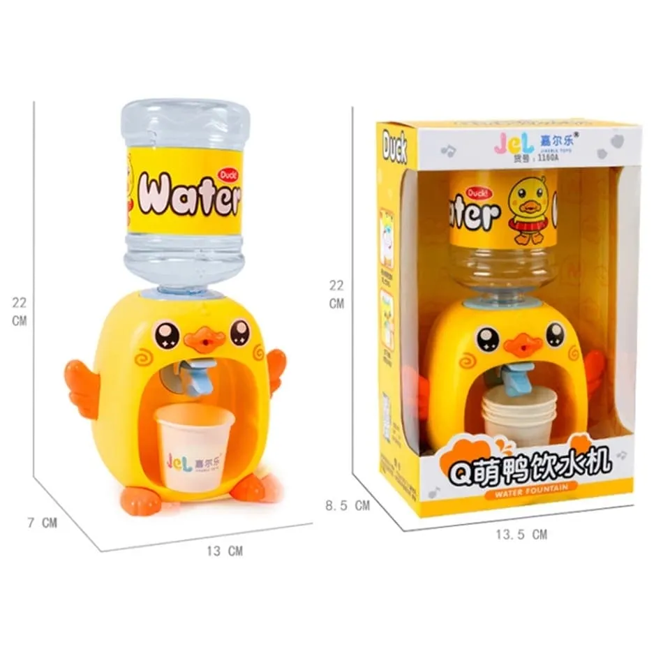 Mini Duck Electric Water Dispenser, Cute Funny Water Machine, Mini Water Dispenser for Kids, Skincare Dispenser